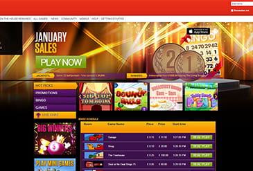 The home page of Ladbrokes on desktop