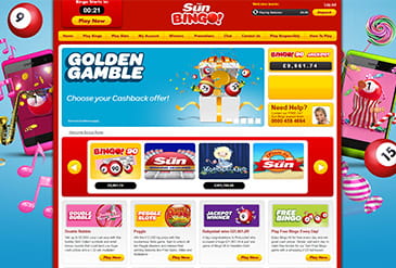 The landing page on The Sun is fresh and easy to navigate